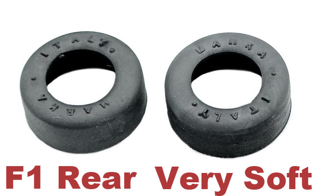 Marka V1 Mini-Z F1 RCP Rubber Rear Tire 05° - 14mm GLF - Very Soft (2Pcs)