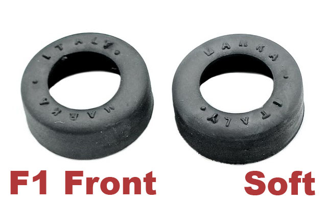 Marka V5 Mini-Z F1 RCP Rubber Front Tire 20° - 11mm GLF - Soft (2Pcs)