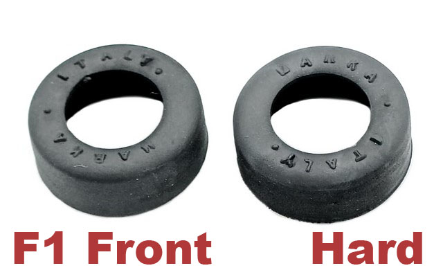 Marka V5 Mini-Z F1 RCP Rubber Front Tire 30° - 11mm GLF - Hard (2Pcs)